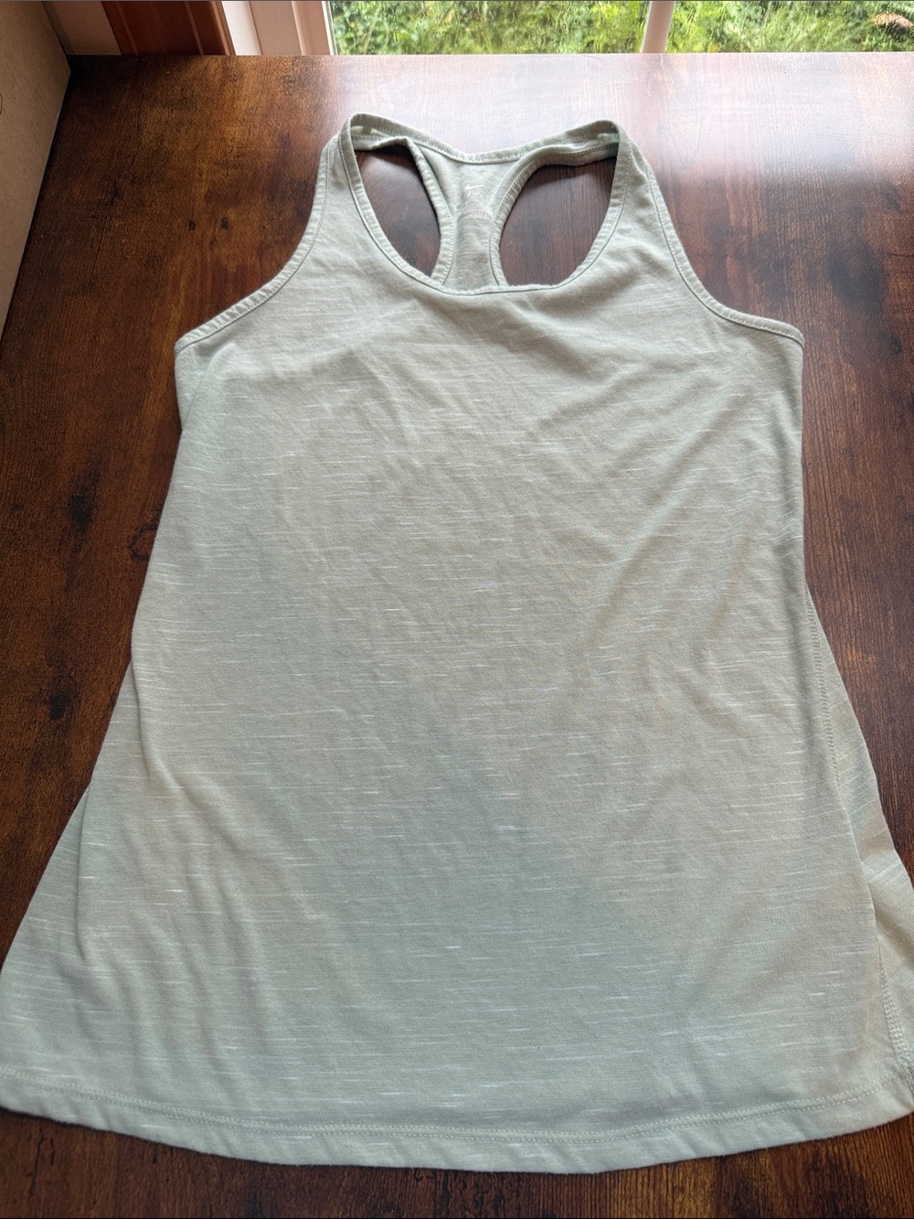 Nike Dri-FIT Racerback Athletic Tank Top Mesh Panels Sage Green Women’s Medium